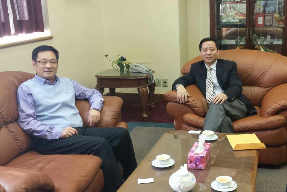 我司董事長拜訪中國駐加使館經(jīng)濟商務參贊